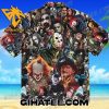 All Characters Horror Halloween Hawaiian Shirt