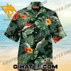 Baby Yoda Palm Leaves Tropical Flower Star Wars Hawaiian Shirt And Shorts