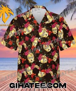C-3PO Hibiscus Flower Star Wars Hawaiian Shirt And Shorts
