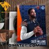 Caleb Williams Chicago Bears NFL Poster Canvas