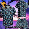 Characters Horror Movie Halloween Hawaiian Shirt Set