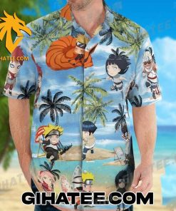 Characters Naruto Summer Beach Anime Hawaiian Shirt