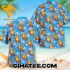 Charmander Surfing The Ocean Waves Pokemon Hawaiian Shirts And Shorts Matching