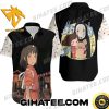 Chihiro Ogino Studio Ghibli No Face For Anime Fan Anime Hawaiian Shirt And Shorts Combo