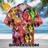 Colorful Dachshund Dog Hawaiian Shirt Sets