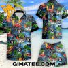 Colorful Summer Beach Car Coconut X Oakland Raiders Hawaiian Shirt And Shorts