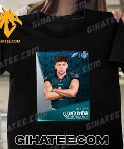 Cooper Dejean Philadelphia Eagles 2024 NFL Draft T-Shirt