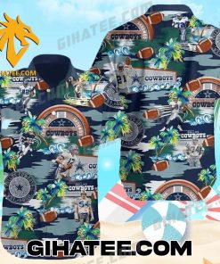 Dallas Cowboys Player Team Mix Tropical Island Hawaiian Shirt And Shorts Beach