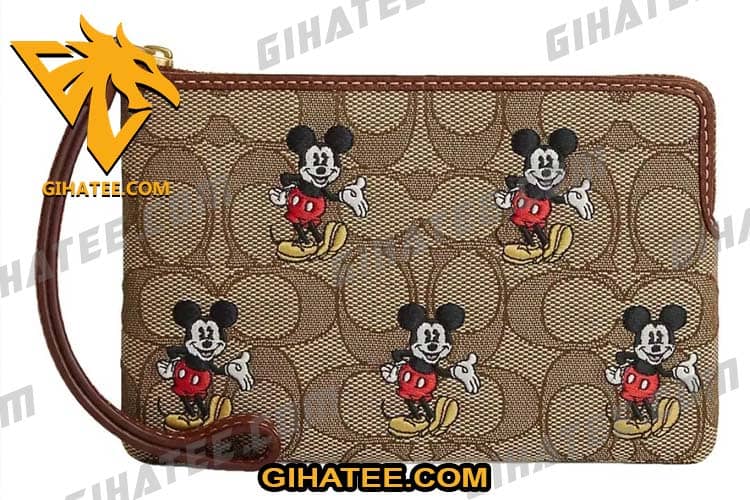 Disney leather wallet