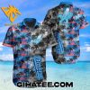 Dodgers Logo Mix Coconut Tree Island Hawaiian Shirt And Shorts With Black And Coloful