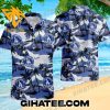 Dodgers Logo Pattern Mix Coconut Island Dodgers Hawaiian Shirt and Shorts