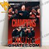 For the first time in Bayer Leverkusen’s 120-year existence, they are Bundesliga champions Poster Canvas