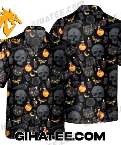 Halloween Mummy And Bags Of Sweets Trick or Treat Hawaiian Shirt Shorts Combo