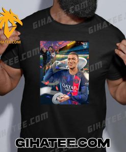 Kylian Mbappe PSG Are Ligue 1 Champions Again 2024 T-Shirt