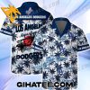 Los Angeles Dodgers MLB Logo Coconut Tree Pattern Dodgers Hawaiian Shirt Sets