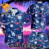 Los Angeles Dodgers MLB Logo Tem Pattern Hawaiian Shirt And Shorts