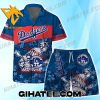 Los Angeles Dodgers Player MLB Mix Flower Tropical Aloha Summer Dodgers Hawaiian Shirt