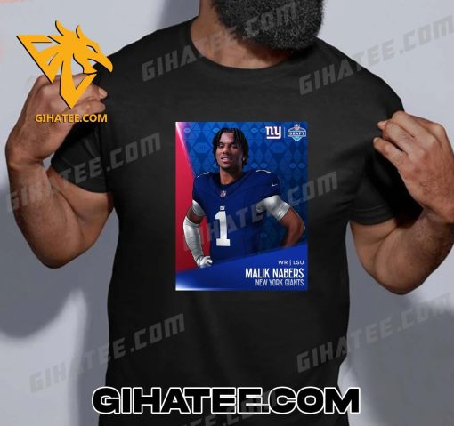 Malik Nabers New York Giants NFL T-Shirt