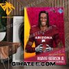 Marvin Harrison Jr Arizona Cardinals 2024 NFL Draft Poster Canvas