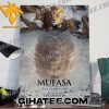 Mufasa The Lion King Poster Canvas With New Design