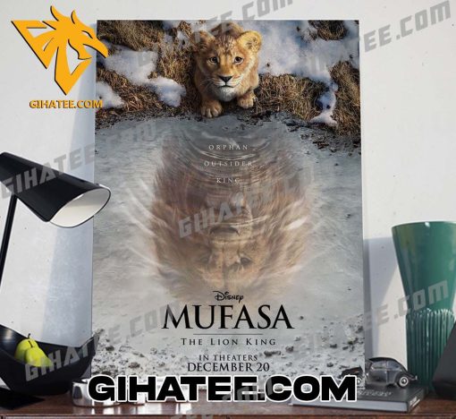 Mufasa The Lion King Poster Canvas With New Design