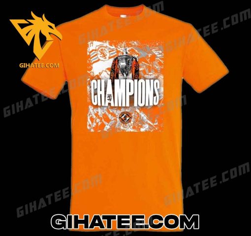 Official Dundee United FC Champions 2024 T-Shirt With New Design