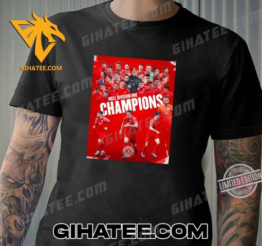 Parkgate Football NCEL Division One Champions 2024 T-Shirt