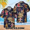 Pirates of the Caribbean Version Mickey Mouse And Friends Short-Sleeve Hawaiian Shirts