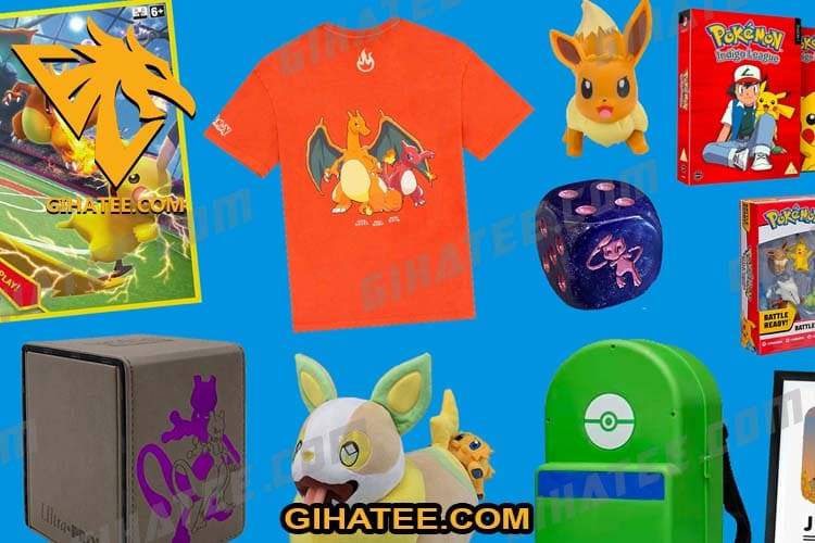 Pokemon fashion and accessories Pokemon gifts for 10 year old boy