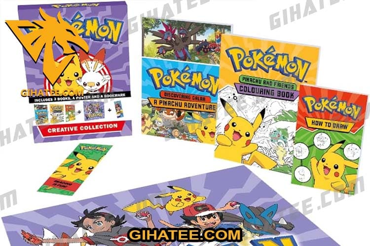 Pokemon storybook Pokemon gifts for 7 year old boy