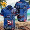 Punisher Skull X Logo Buffalo Bills Hawaiian Shirt Shorts Combo