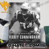 RIP Korey Cunningham New England Patriots 1995-2024 Poster Canvas