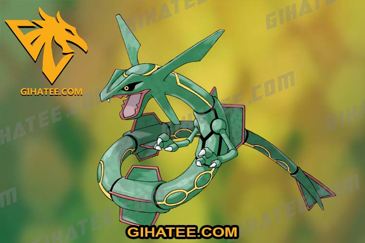 Rayquaza Strongest Dragon Type Pokemon