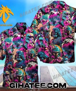Special Star Wars Synthwave Darth Vader Hawaiian Shirt And Shorts Gift For True Fans