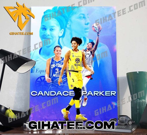 Thank You Candace Parker For Your NBA Career Poster Canvas