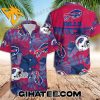 Tropical Forest Mix Helmet Buffalo Bills Hawaiian Shirt And Shorts Sets