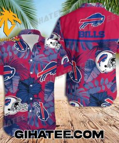 Tropical Forest Mix Helmet Buffalo Bills Hawaiian Shirt And Shorts Sets