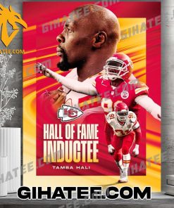 Welcome to the Chiefs Ring of Honor Tamba Hali Hall Of Fame Inductee 2024 Poster Canvas