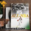 2024 All NBA First Team Giannis Antetokounmpo Poster Canvas