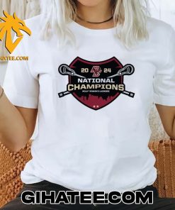 2024 National Champions NCAA Womens Lacrosse Logo New T-Shirt