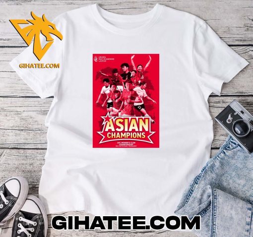 2024 Urawa Red Diamonds Asian Champions AFC Womens Club Championship T-Shirt