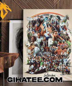 24-5-2014 La Decima Champions 10 Years Poster Canvas