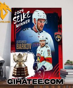 Aleksander Barkov wins his 2nd career Selke Trophy Poster Canvas