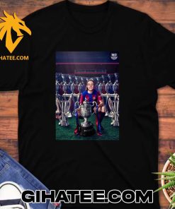 Alexia Putellas is the most decorated player in Barça Femení history with 29 titles T-Shirt