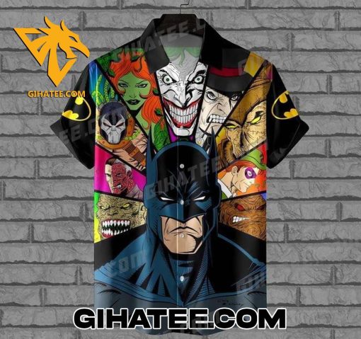 All Batman Villains Hawaiian Shirt And Shorts Set