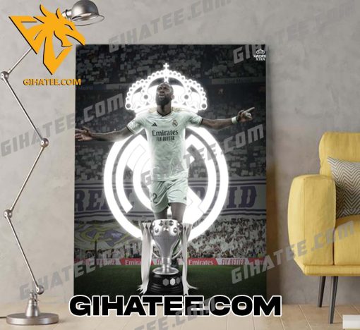 Antonio Rudiger Is A La Liga Champion Poster Canvas