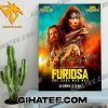 Anya Taylor Joy And Chris Hemsworth In Furiosa Movie Poster Canvas