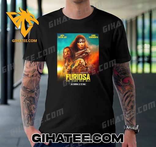 Anya Taylor Joy And Chris Hemsworth In Furiosa Movie T-Shirt