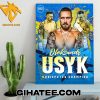 BOXING FINALLY HAS AN UNDISPUTED HEAVYWEIGHT CHAMPION IS OLEKSANDR USYK POSTER CANVAS