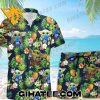 Baby Yoda Loves Bud Light Beer Hawaiian Shirt Set